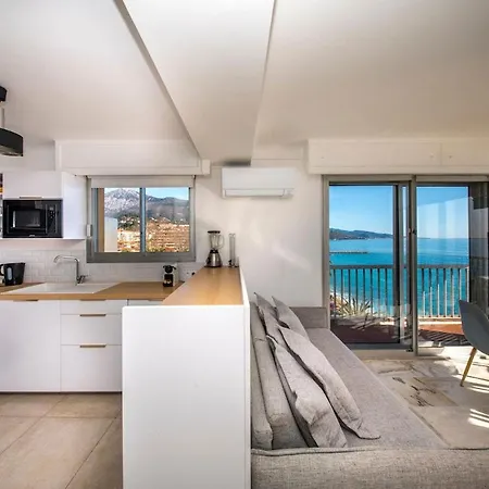 Le Dauphins Vue Exceptionnelle Mer Terrasse Climatisation شقة *