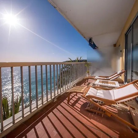 شقة Le Dauphins Vue Exceptionnelle Mer Terrasse Climatisation مينتون