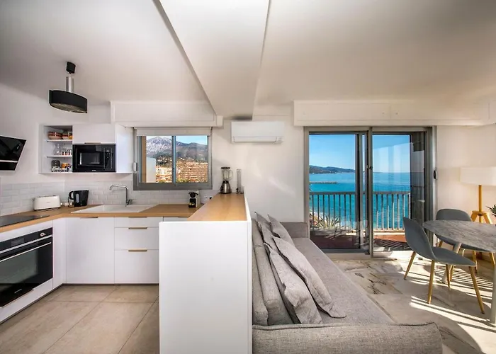 Lejlighed Le Dauphin - Vue Exceptionnelle - Clim - Wifi Menton